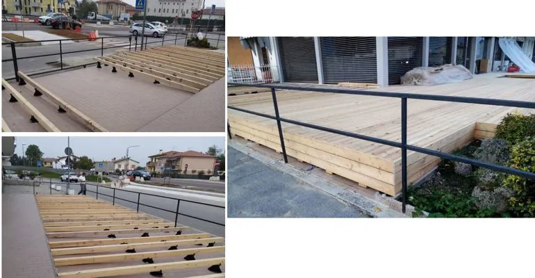 Pedana in Legno da esterno