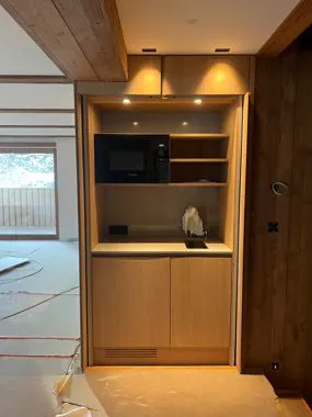 Cucina a scomparsa